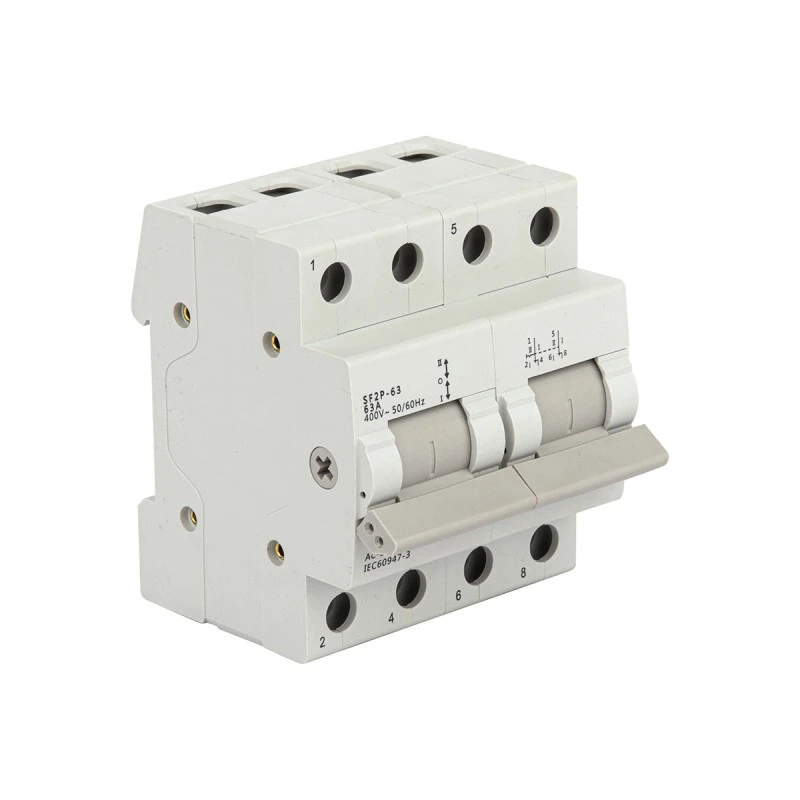 DIN ৰেল চেঞ্জঅভাৰ চুইচ 125A